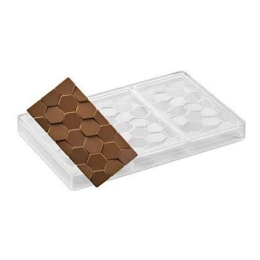 Bakewareind Hexagon Polycarbonate Chocolate Mould - Bakeware India