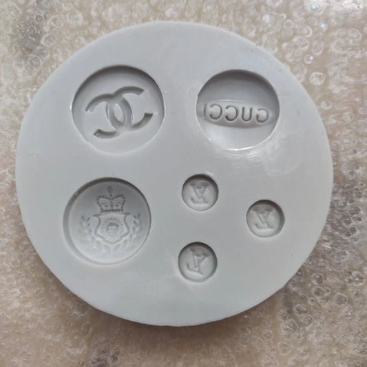 Bakewareind High Fashion Multiple Brand Logo Silicone Mold - Bakeware India