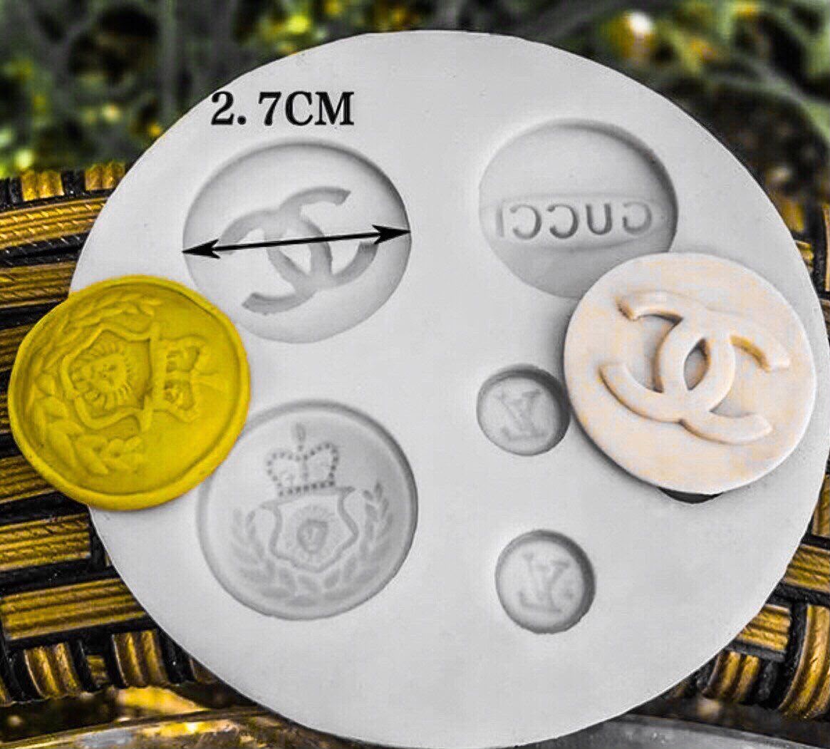 Bakewareind High Fashion Multiple Brand Logo Silicone Mold - Bakeware India