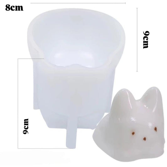 Bakewareind Jiggly Cat Pudding Silicone Fondant Mousse Cake Mould - Bakeware India