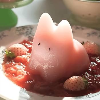 Bakewareind Jiggly Cat Pudding Silicone Fondant Mousse Cake Mould - Bakeware India