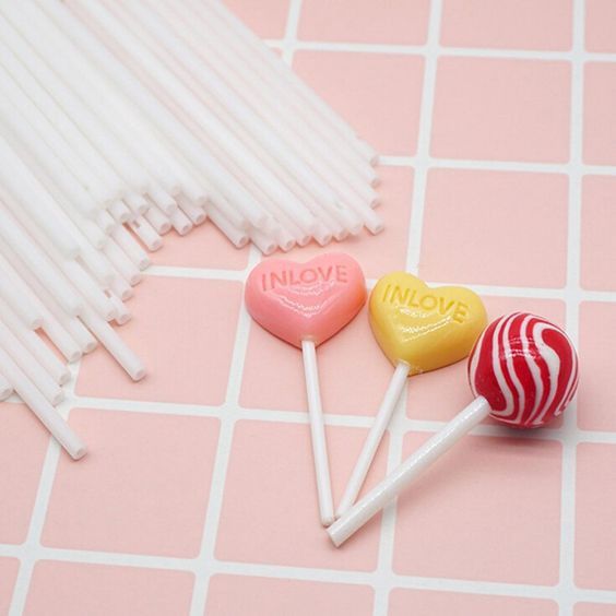 Bakewareind Lollipop sticks 100pcs set - Bakeware India