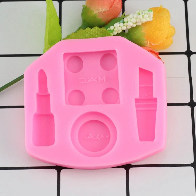 Bakewareind Makeup Lipstick Eyeshadow Silicone Mould - Bakeware India