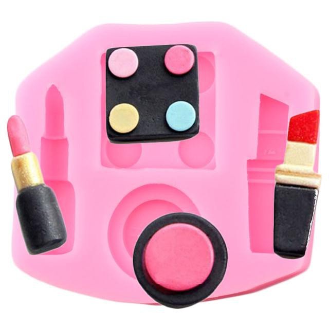 Bakewareind Makeup Lipstick Eyeshadow Silicone Mould - Bakeware India