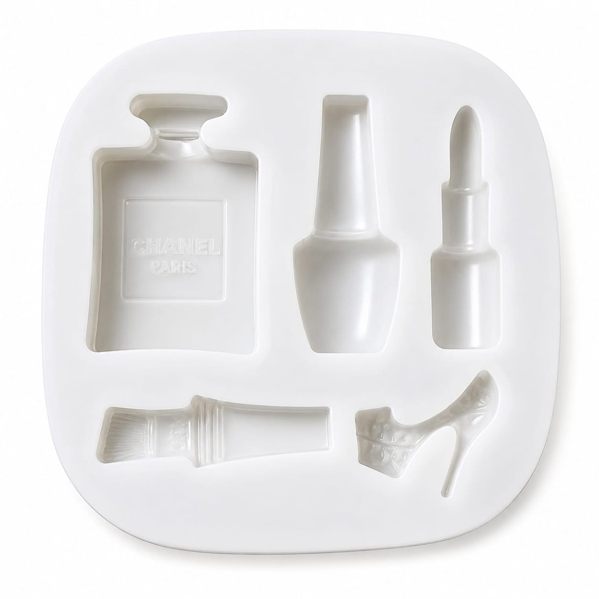 Bakewareind Makeup Perfume Heels Lipstick Silicone Mould - Bakeware India