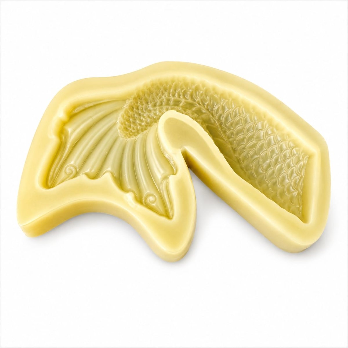 Bakewareind Mermaid Curvy Fish Tail Silicone Mould - Bakeware India