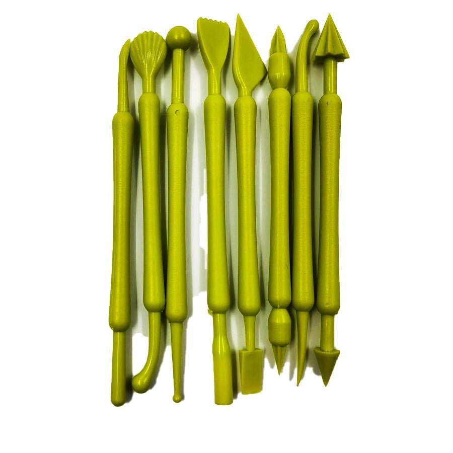 Bakewareind Modelling Tool Set, 8Pcs - Bakeware India