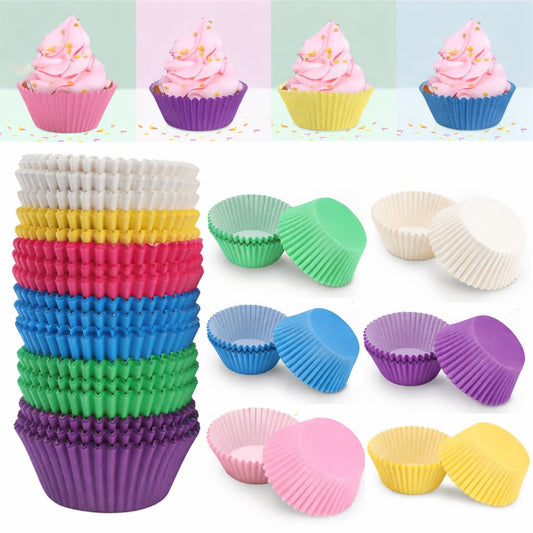 Bakewareind Multi Assorted Muffin Liners 200pc pack - Bakeware India