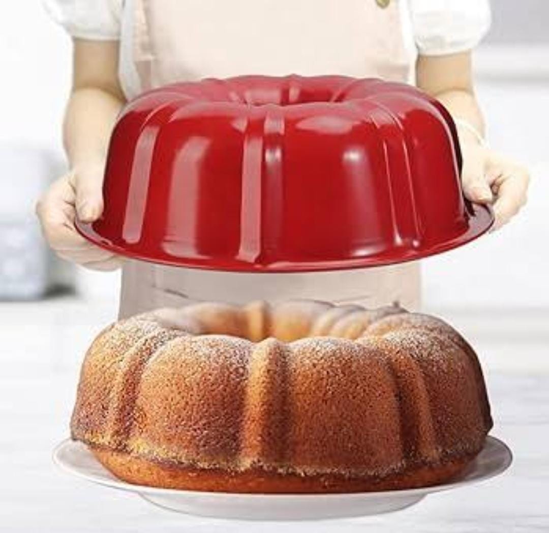 Bakewareind Nonstick Flower Shape Bundt Cake Pan - Bakeware India