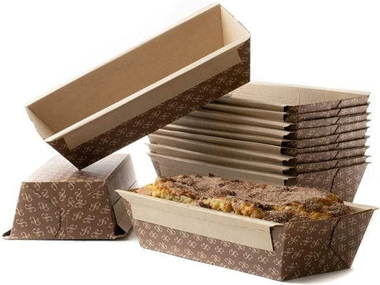 Bakewareind Novacart Rectangle Bake and serve 10pcs set Brown - Bakeware India