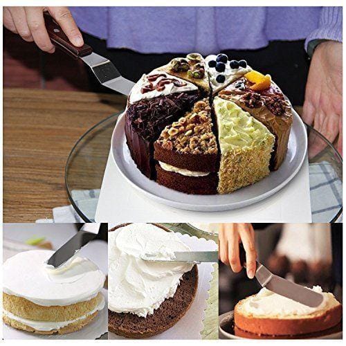 Bakewareind Offset Icing Palette Knife,Stainless Steel, ( Select Size ) - Bakeware India
