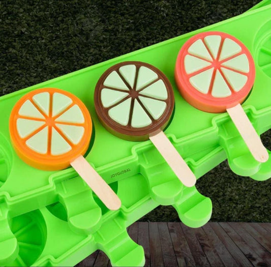 Bakewareind Orange Citrus Cakesicle Icecream Silicone Mould - Bakeware India