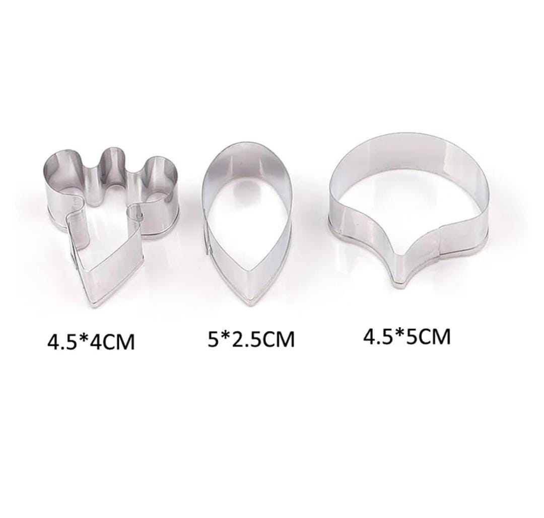 Bakewareind Orchid Petal Flower Veiner Silicone Mould & Stainless Cutter, {Select Design} - Bakeware India