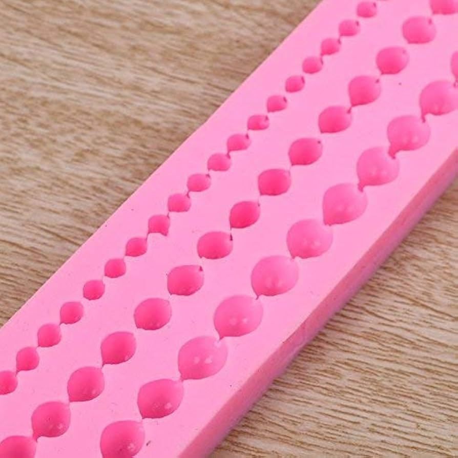 Bakewareind Pearl Lace Silicone Mould,3cavity - Bakeware India
