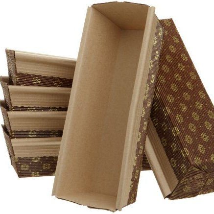 Bakewareind Plum Cake Bake & Serve Liner 10pc ,600gram - Bakeware India