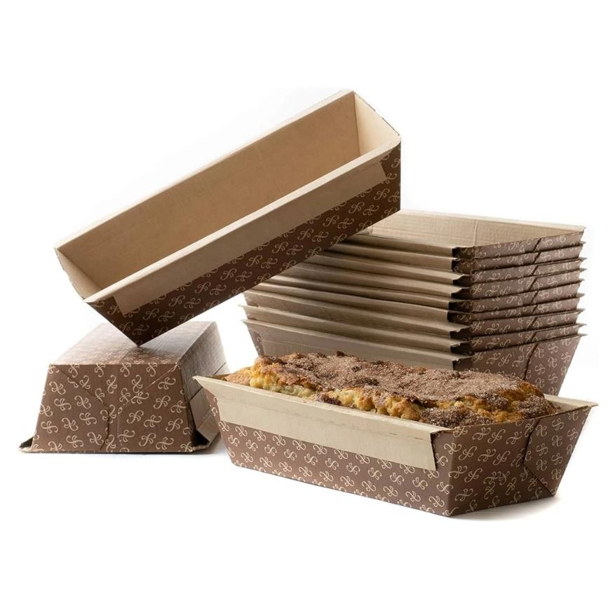 Bakewareind Plum Cake Bake & Serve Liner 10pc ,600gram - Bakeware India