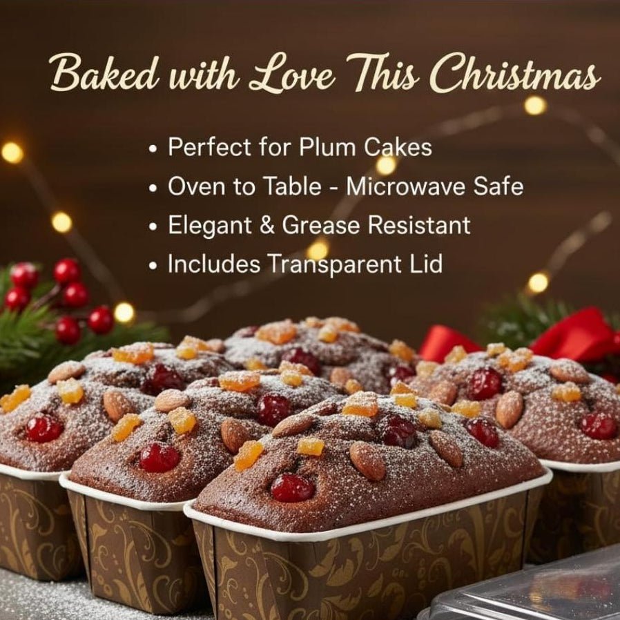 Bakewareind Rectangle Bake and serve 10pcs set - Bakeware India