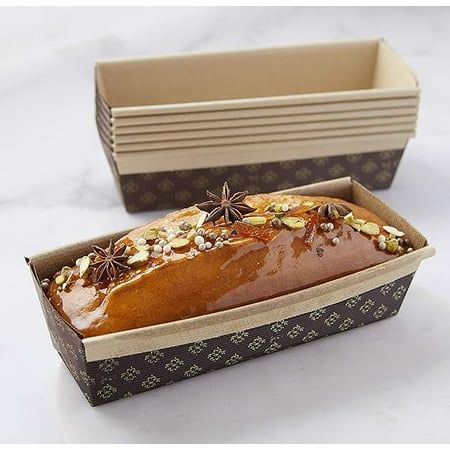 Bakewareind Rectangle Bake and serve 10pcs set Brown, 500 gram - Bakeware India