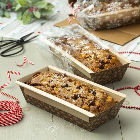 Bakewareind Rectangle Bake and serve 10pcs set Brown, 500 gram - Bakeware India