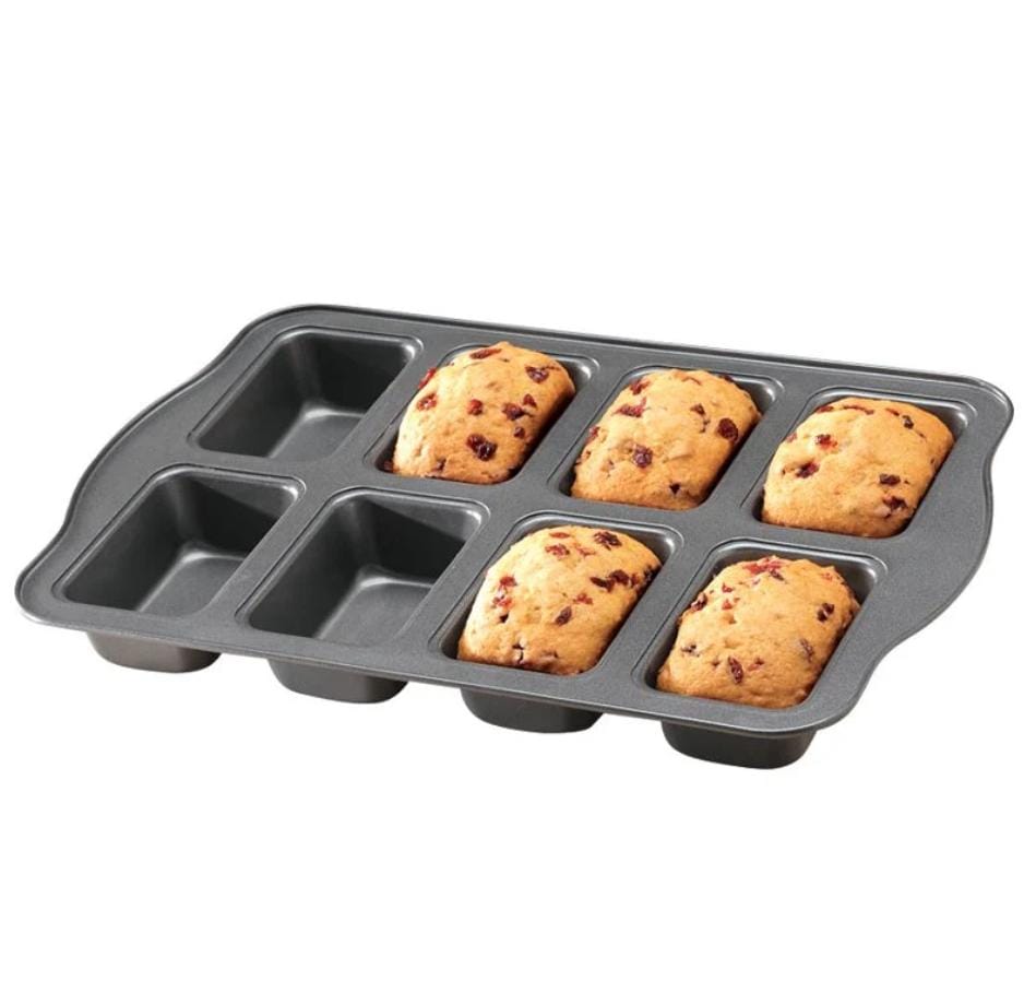 Bakewareind Rectangle Loaf Bread Cavity Nonstick Tray Pan - Bakeware India