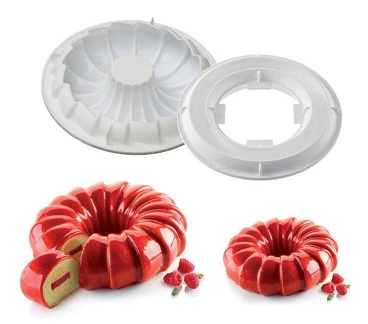 Bakewareind Red tail Kit Entremet Cake Silicone Mould - Bakeware India