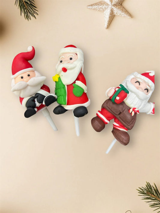 Bakewareind Santa Toy Cake Decoration Cake Topper (select design) - Bakeware India