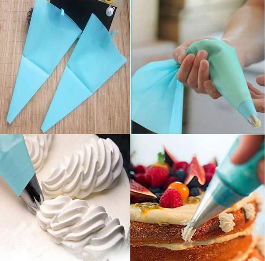 Bakewareind Silicone Piping bag, [ Select Size ] - Bakeware India