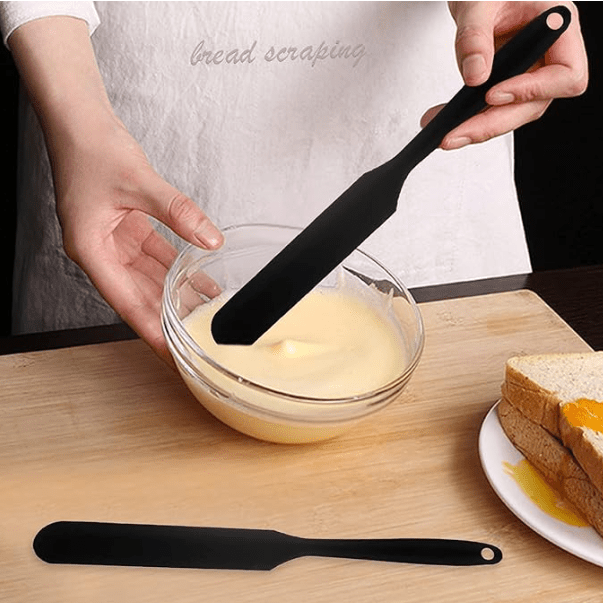 Bakewareind Skinny Silicone Jar Spatula Cake Tool - Bakeware India
