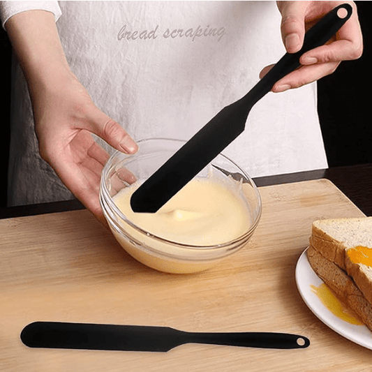 Bakewareind Skinny Silicone Jar Spatula Cake Tool - Bakeware India