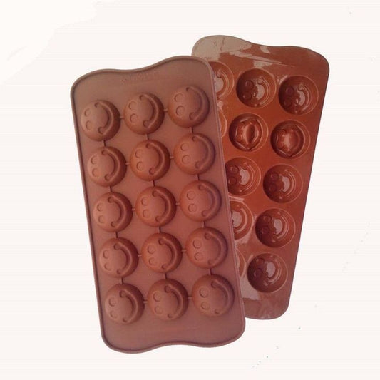 Bakewareind Smile chocolate silicone mould - Bakeware India