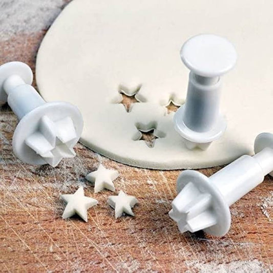 Bakewareind Star plunger 4pcs set - Bakeware India