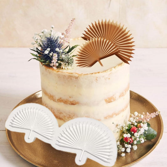 Bakewareind Sun Palm Fan Silicone Mould - Bakeware India