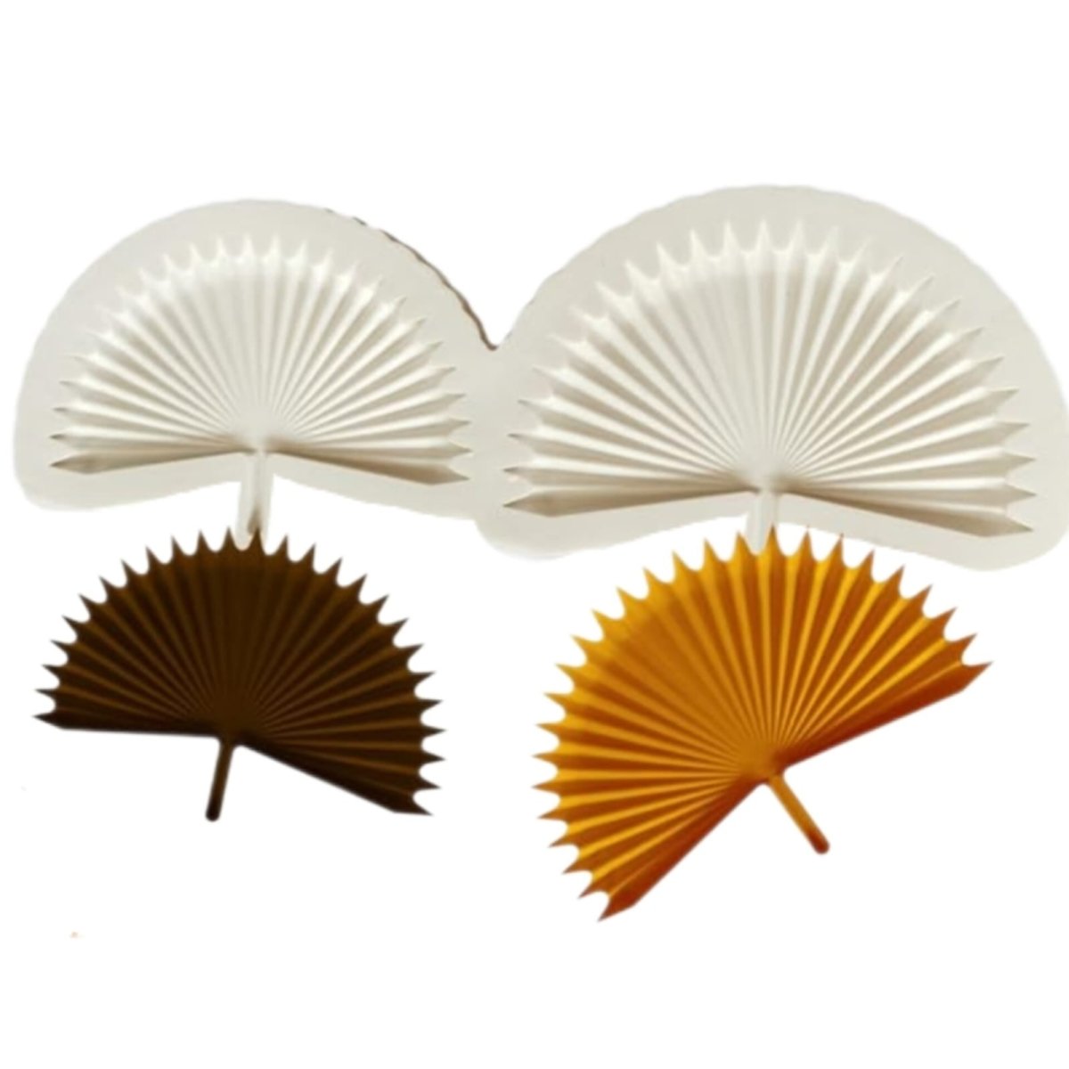 Bakewareind Sun Palm Fan Silicone Mould - Bakeware India