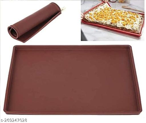 Bakewareind Swissroll Cake Silicone Relief Texture Mat - Bakeware India