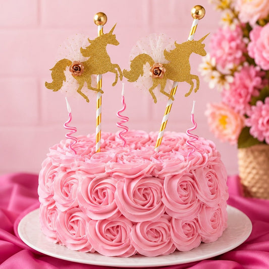 Bakewareind Unicorn Cake Decoration Cake Topper - Bakeware India