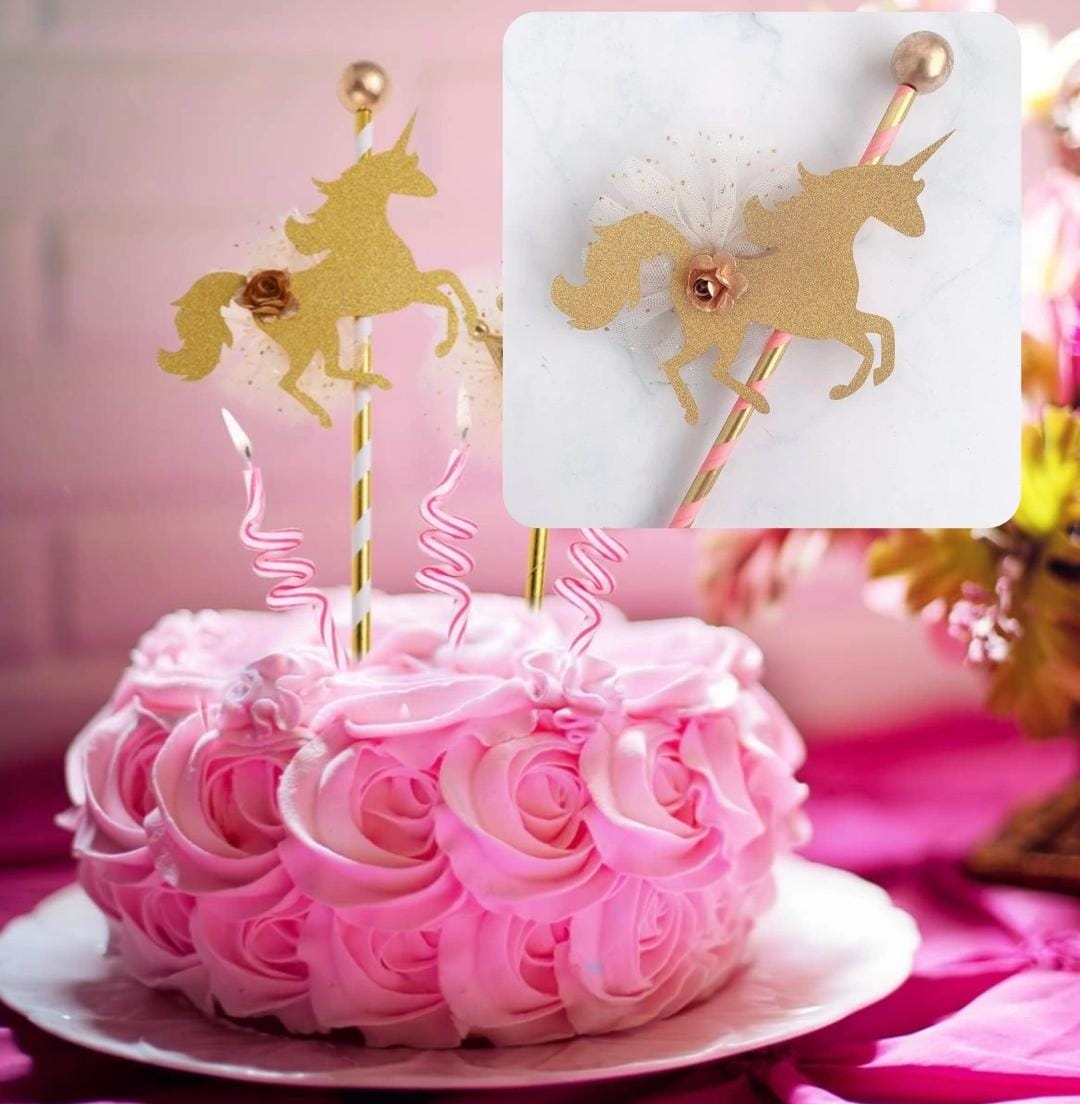 Bakewareind Unicorn Cake Decoration Cake Topper - Bakeware India