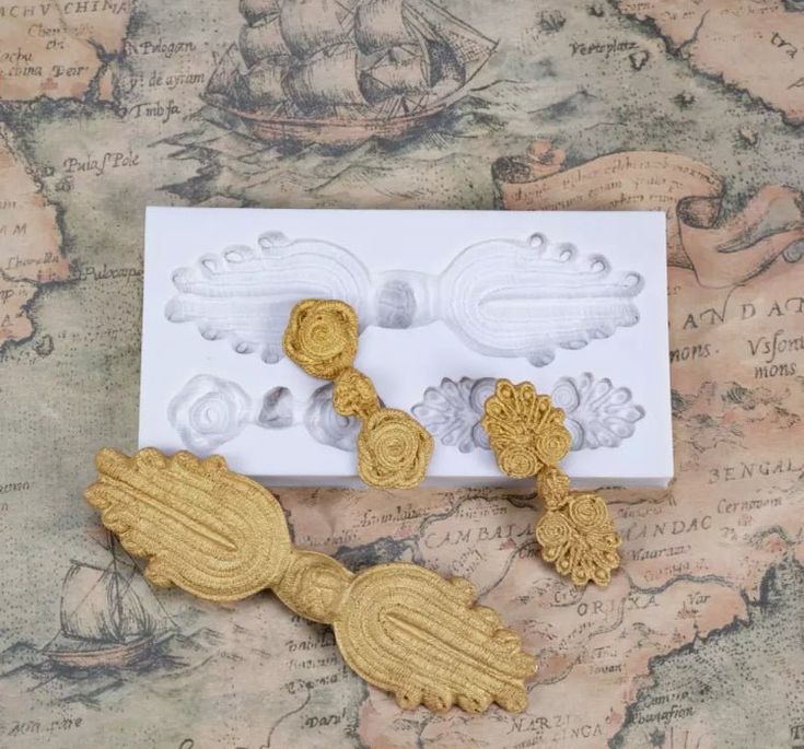 Bakewareind Vintage Baroque Border Silicone Fondant Cake Mould - Bakeware India