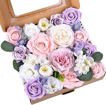 Bakewareindia Assorted Artificial Flower Pack (Select colors & variety) - 10pcs - Bakeware India