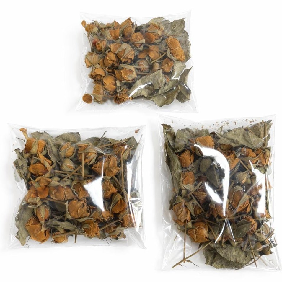 Bakewareindia Dried Rose With Leaf resin art & candle decor - Bakeware India