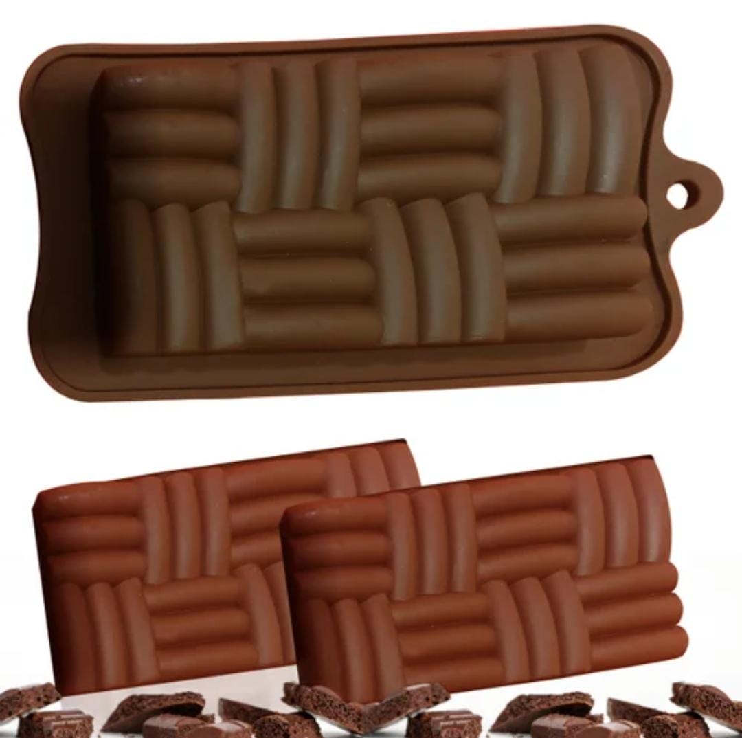 Bar Chocolate Silicone Mould - Bakeware India