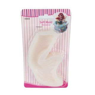 Bakewareind Mermaid Curvy Fish Tail Silicone Mould