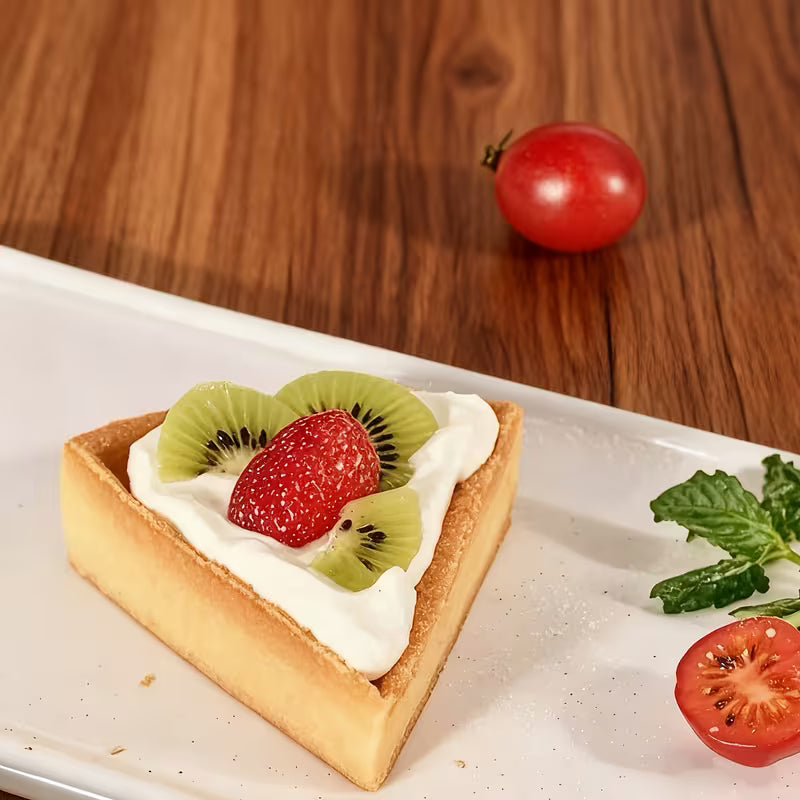 Bakewareind Perforated Triangle Tart Ring, 7 cm