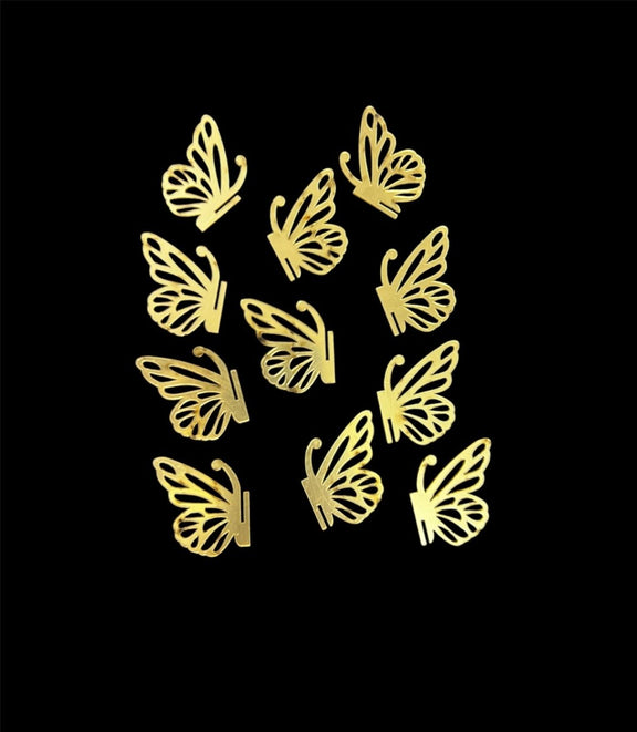 Golden Butterfly topper 12pc set