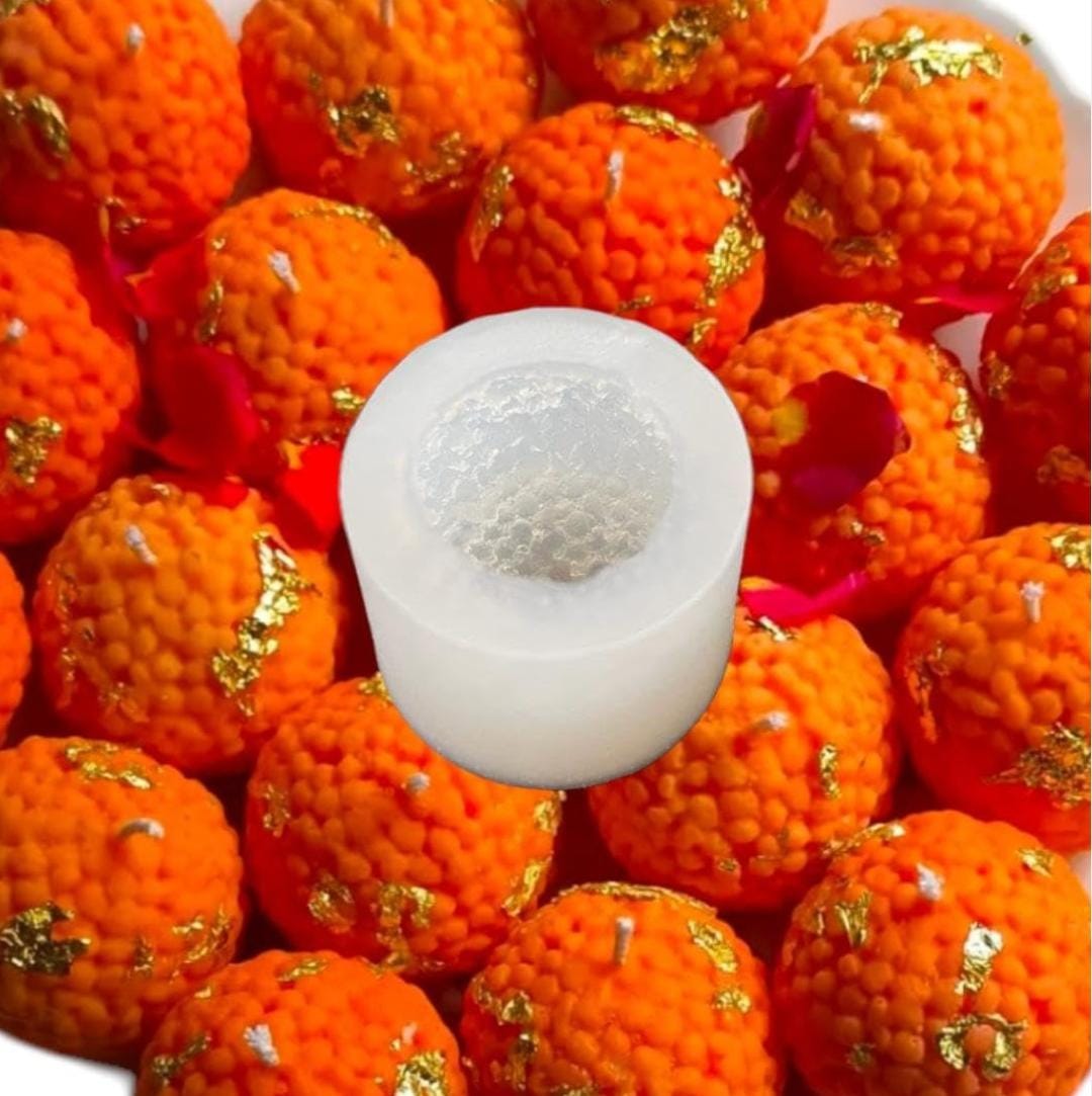 Lyba Motichoor Ladoo Mithai Moulds Cake Candle Silicone Mould - Bakeware India