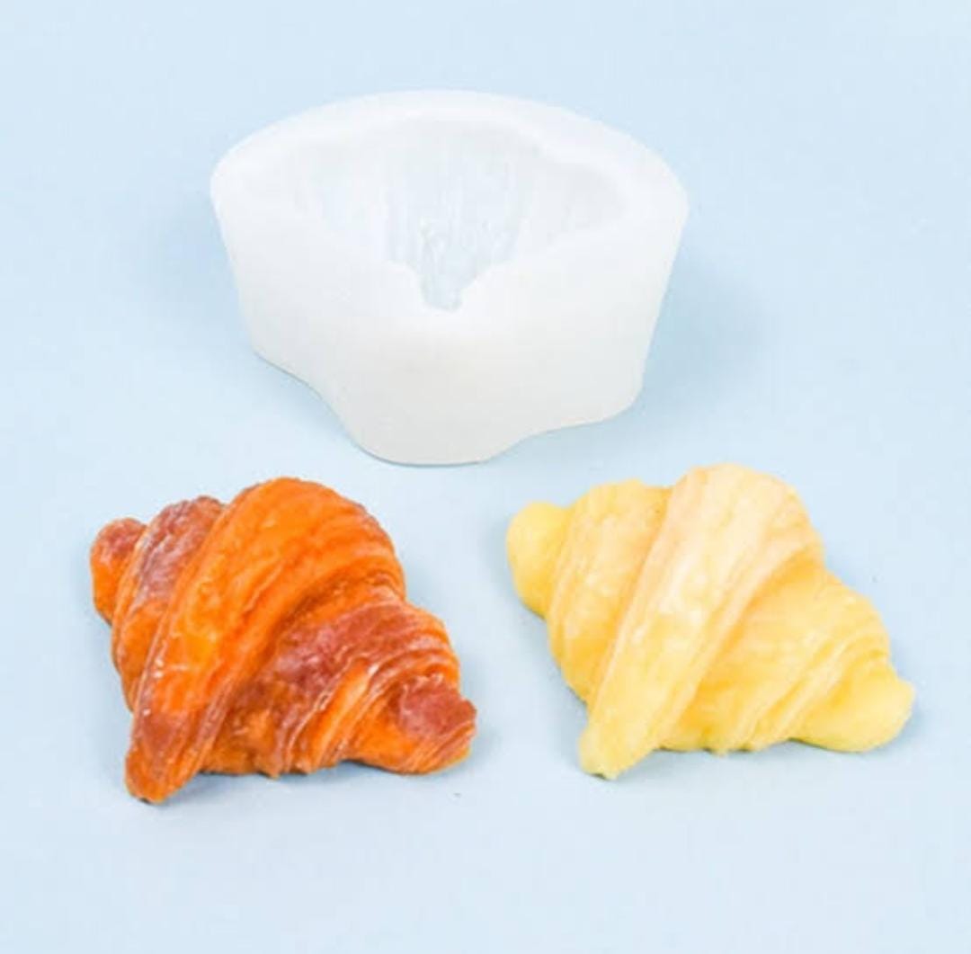 Lyba Mould 3D Croissant Candle Silicone Mould - Bakeware India
