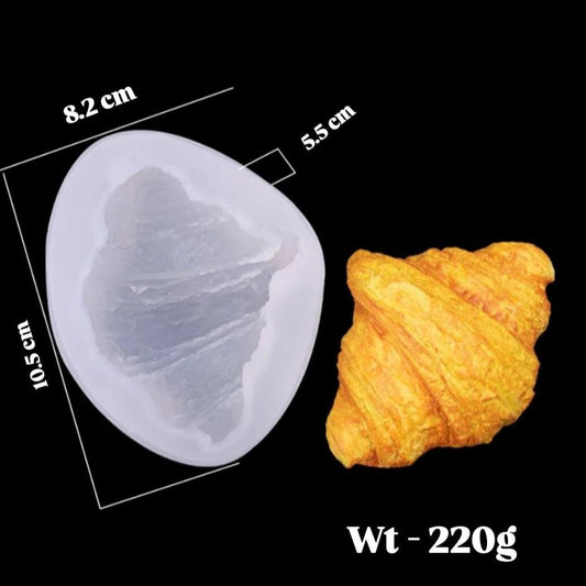 Lyba Mould 3D Croissant Candle Silicone Mould - Bakeware India