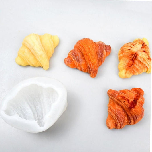 Lyba Mould 3D Croissant Candle Silicone Mould - Bakeware India