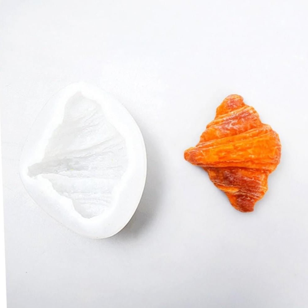 Lyba Mould 3D Croissant Candle Silicone Mould - Bakeware India