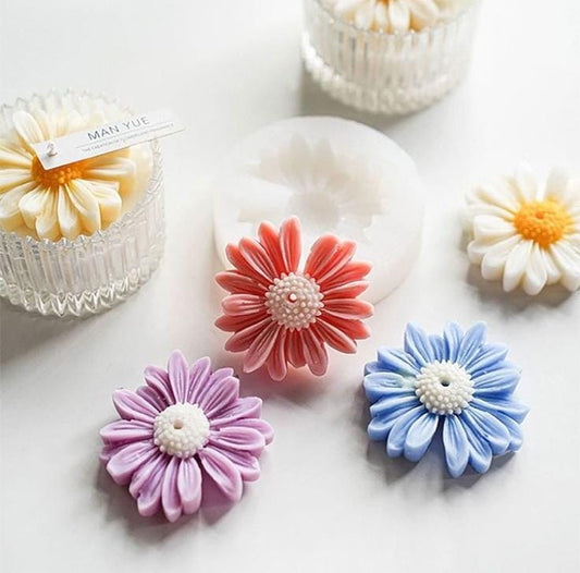Lyba Mould 3D Daisy Sunflower Silicone Mould - Bakeware India