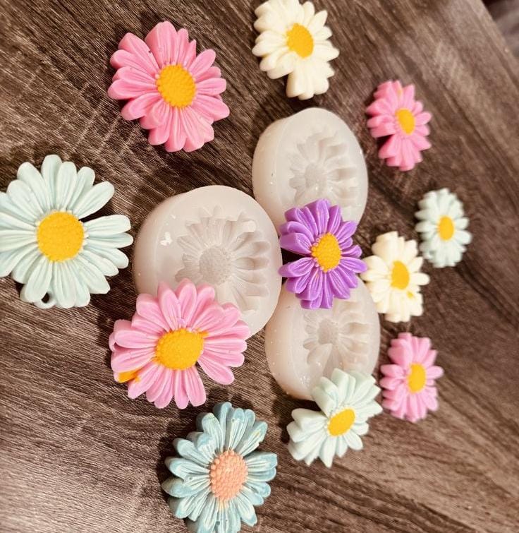 Lyba Mould 3D Daisy Sunflower Silicone Mould - Bakeware India